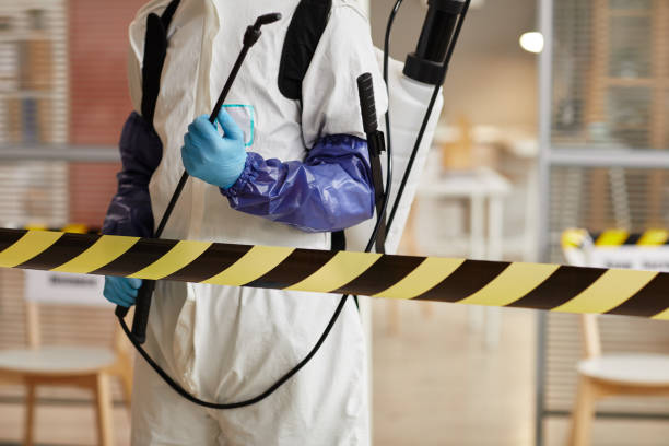 Professional Biohazard technician working in Akron, IN